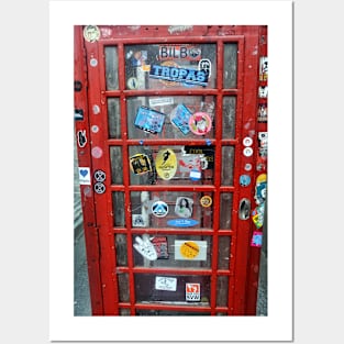 Red Telephone Box - Royal Mile, Edinburgh Posters and Art